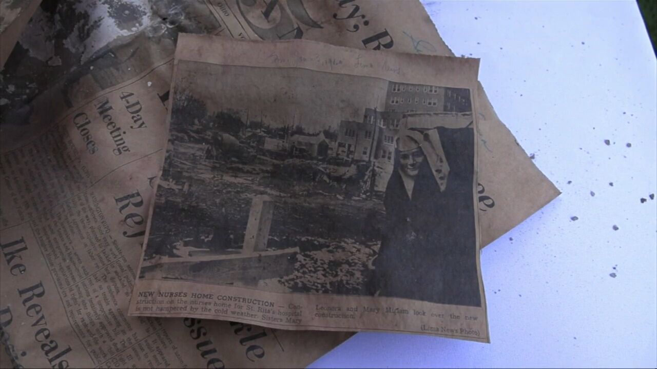 Time capsule found in Mercy Health-St. Rita's 718 building during demolition